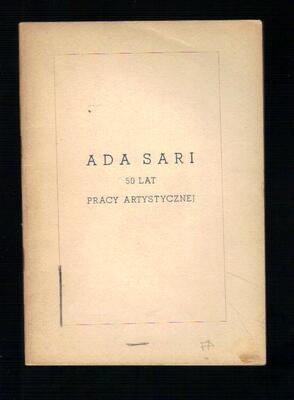 Ada Sari 50 lat pracy artystycznej
