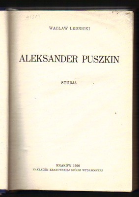 Aleksander Puszkin