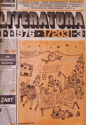 Literatura..tygodnik..1976..48 numerów oprawa introligatorska