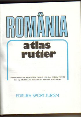 Romania.Atlas rutier