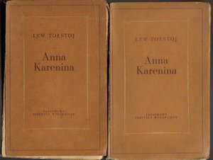 Anna Karenina..2 tomy