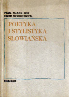 Poetyka i stylistyka słowiańska