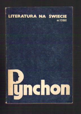 Literatura na Świecie  nr 7  1985  Pynchon