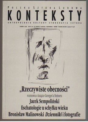 Konteksty  Polska Sztuka Ludowa nr 4  1999