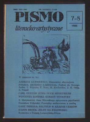 Pismo literacko-artystyczne..nr 7-8..1985