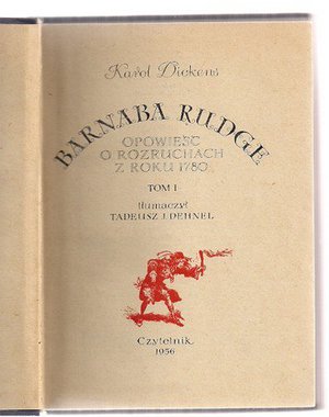Barnaba Rudge.Opowieść o rozruchach z roku 1780..tomy 1 i 2