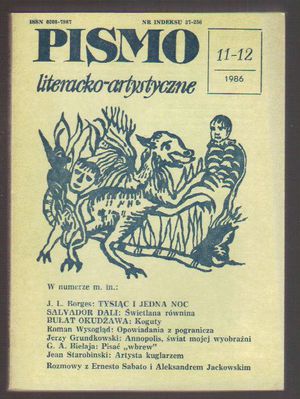 Pismo literacko-artystyczne..nr 11-12..1986