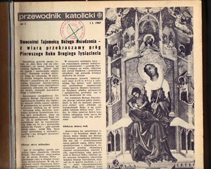 Przewodnik Katolicki  roczniki 1967,1968