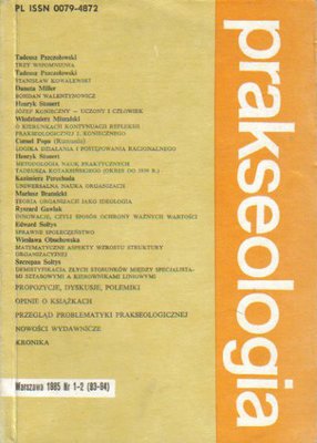 Prakseologia..nr 1-2..1985