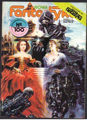 Nowa Fantastyka miesięcznik 1991 9 numerów