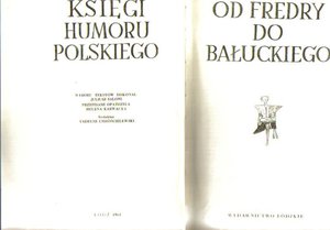 Księgi humoru polskiego.Od Fredry do Bałuckiego
