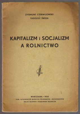 Kapitalizm i socjalizm a rolnictwo