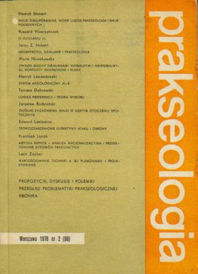 Prakseologia..nr 2..1978