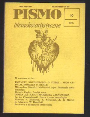 Pismo literacko-artystyczne..nr 10..1987