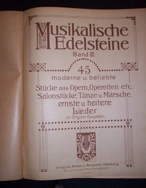 Musikalische Edelsteine..tom III..1915