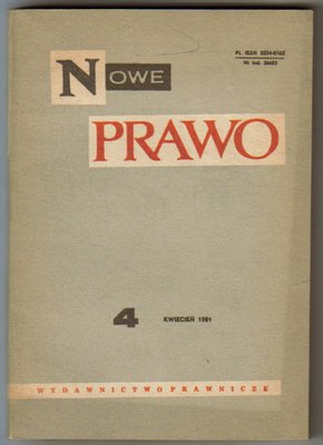 Nowe Prawo..nr 4..1981