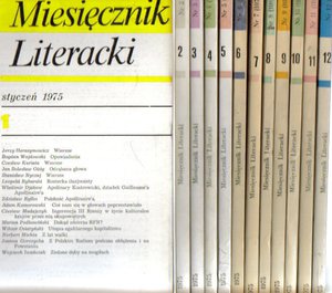 Miesięcznik Literacki..1975..12 numerów