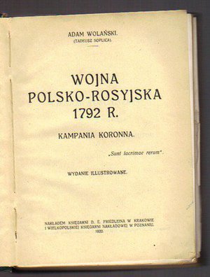 Wojna polsko-rosyjska 1792 r...2 tomy z różnych wydań