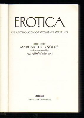Erotica: Anthology of Women's Writings
