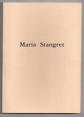 Maria Stangret..katalog wystawy..1997..Zachęta