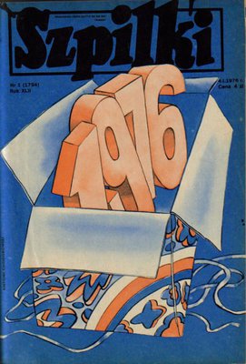 Szpilki..rocznik 1976..44 numery..oprawa introligatorska