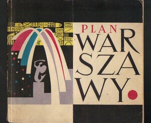 Plan Warszawy  1958 rok