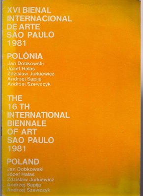 XVI Bienal de arte Sao Paulo..Polonia..1981