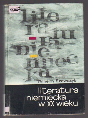 Literatura niemiecka w XX wieku