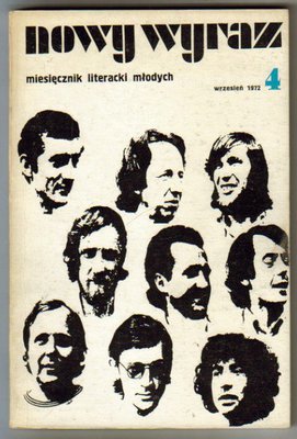 Nowy Wyraz.Miesięcznik literacki młodych..nr 4..1972