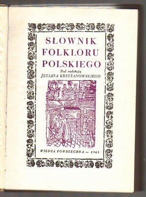 Słownik folkloru polskiego