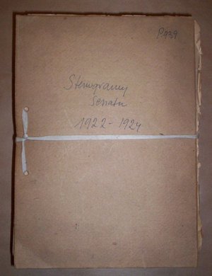 Sprawozdanie stenograficzne z posiedzenia Senatu..77 szt z lat 1922-1924