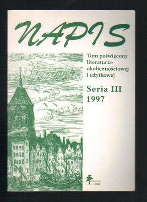 NAPIS  seria III  1997