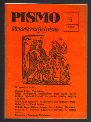 Pismo literacko-artystyczne..nr 5..1984 r