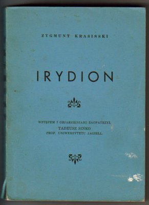Irydion..wstęp i objaśnienia T.Sinko