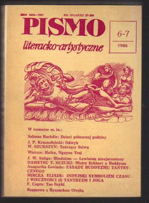 Pismo literacko-artystyczne..nr 6-7..1986