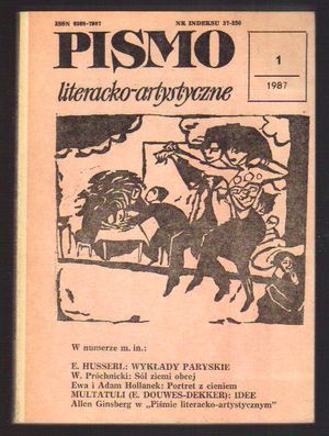 Pismo literacko-artystyczne..nr 1..1987