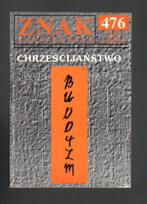 Znak miesięcznik Chrześcijaństwo. Buddyzm nr 1 1995