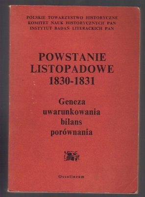 Powstanie listopadowe  1830-1831