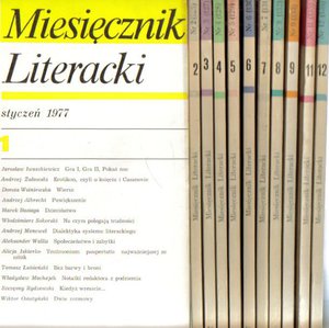 Miesięcznik Literacki..1977..11 numerów