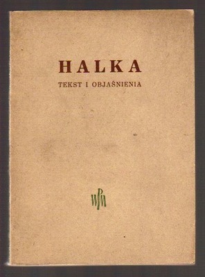"Halka" tekst i objaśnienia