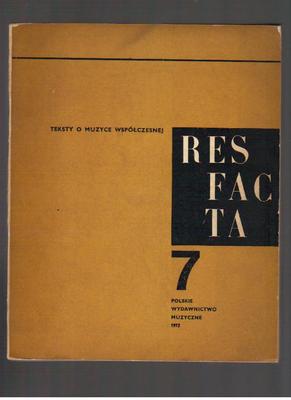 Res Facta  nr 7  1973