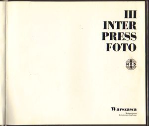 III Inter Press Foto 1966