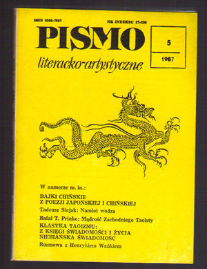 Pismo literacko-artystyczne..nr 5..1987 r