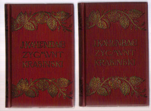 Zygmunt Krasiński.Życie i twórczość lat młodych 1812-1838  wyd.1904  tomy 1,2