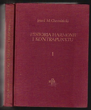 Historia harmonii i kontrapunktu  tomy 1,2