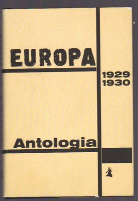 Europa 1929-1930. Antologia