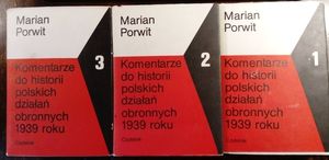 Komentarze do historii polskich działań obronnych 1939 roku..tomy 1,2,3
