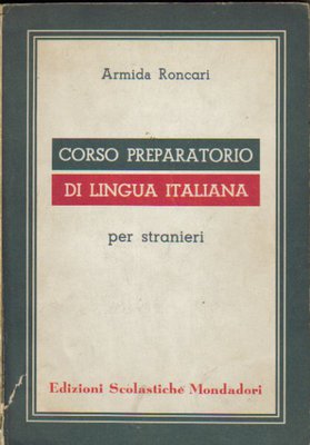 Corso preparatorio di lingua italiana per stranieri
