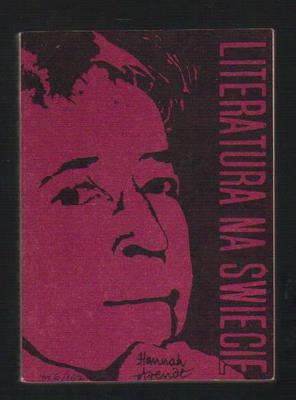 Literatura na Świecie  nr 6  1985  Hannah Arendt