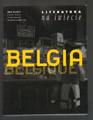 Literatura na Świecie nr 9-10  2011  Belgia
